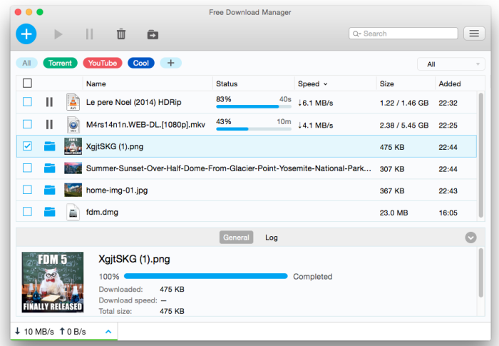 Download manager for mac